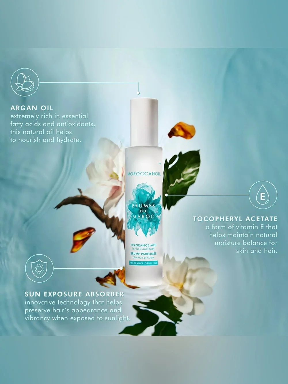 Moroccanoil Hair & Body Fragrance Mist With Hand Cream- Fragrance Originale